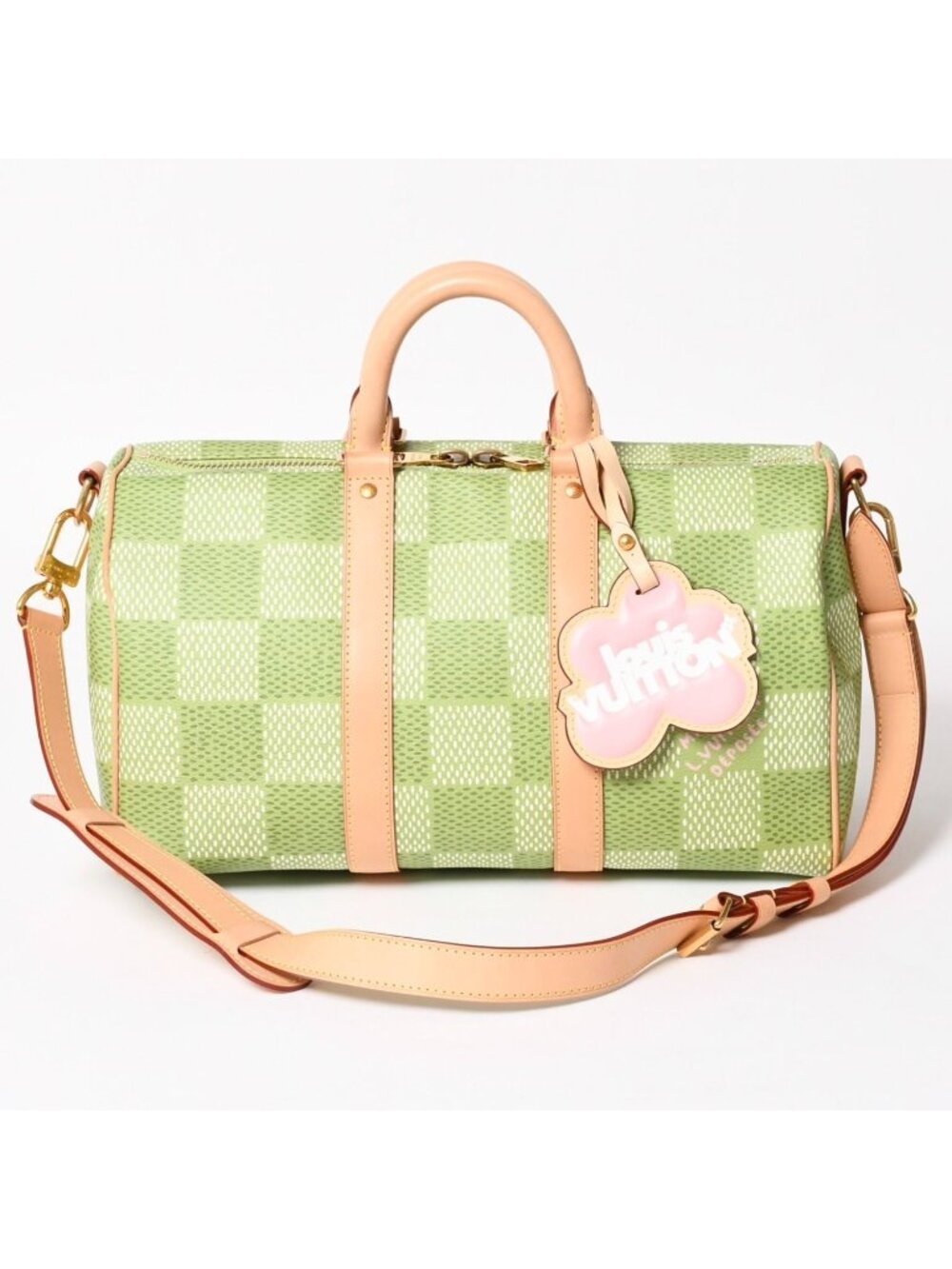 Louis Vuitton Keepall Bandouliere 35 2-Way Bag Damier Golf Green Tyler the